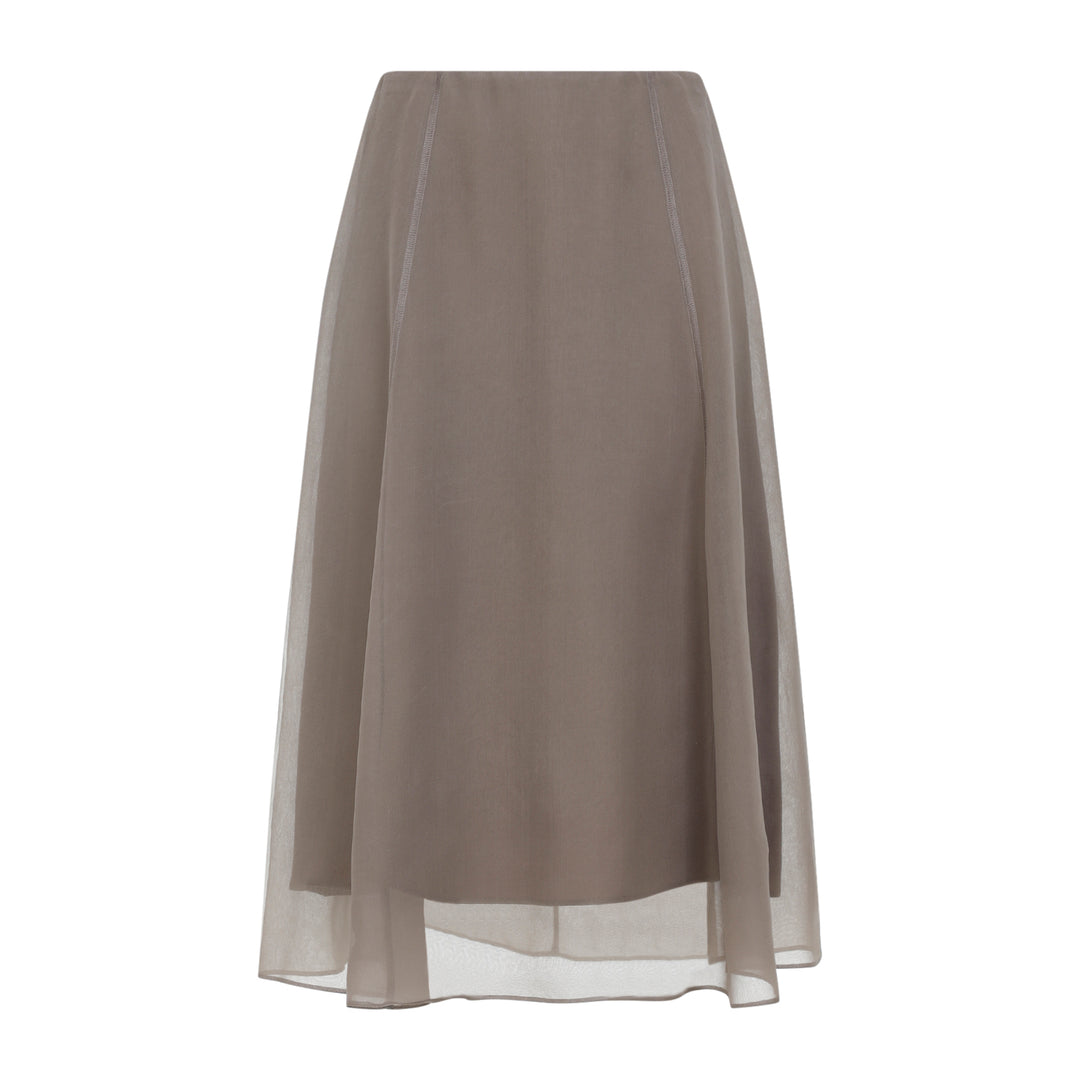 Brunello Cucinelli Midi skirts - Marrone | 9eb57414c7cfa618785c4f05829517ca2c1a5e5a