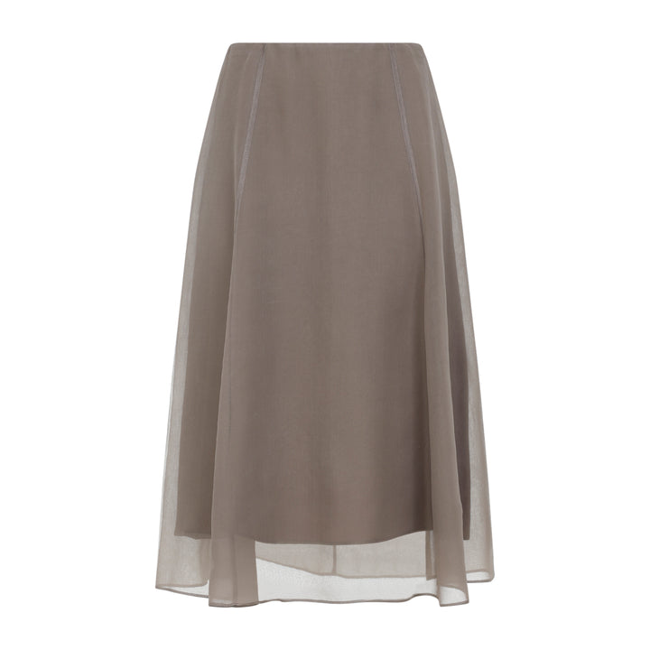 Brunello Cucinelli Midi skirts - Marrone | 9eb57414c7cfa618785c4f05829517ca2c1a5e5a