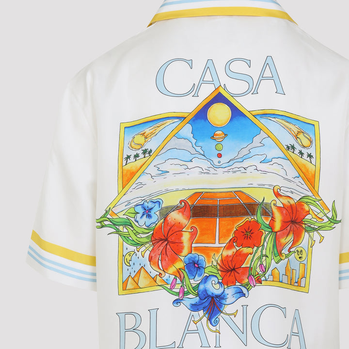 Casablanca Shirts - Bianco | 81d57e41017622737fca18d46a8e544369f5cea9