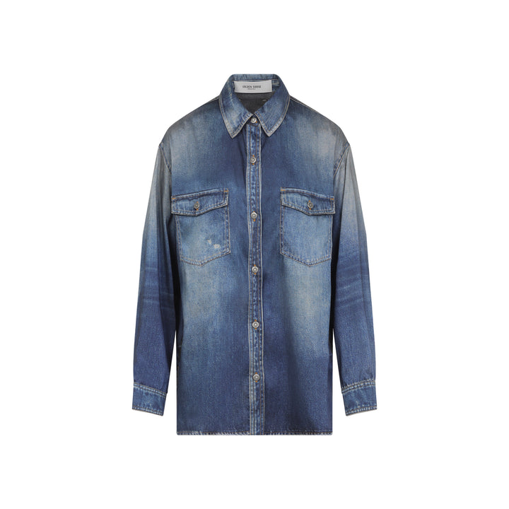 Golden Goose Shirts - Blu | ea6321881ff2f8fc8f619c5a205c24f8ac3ef3c7