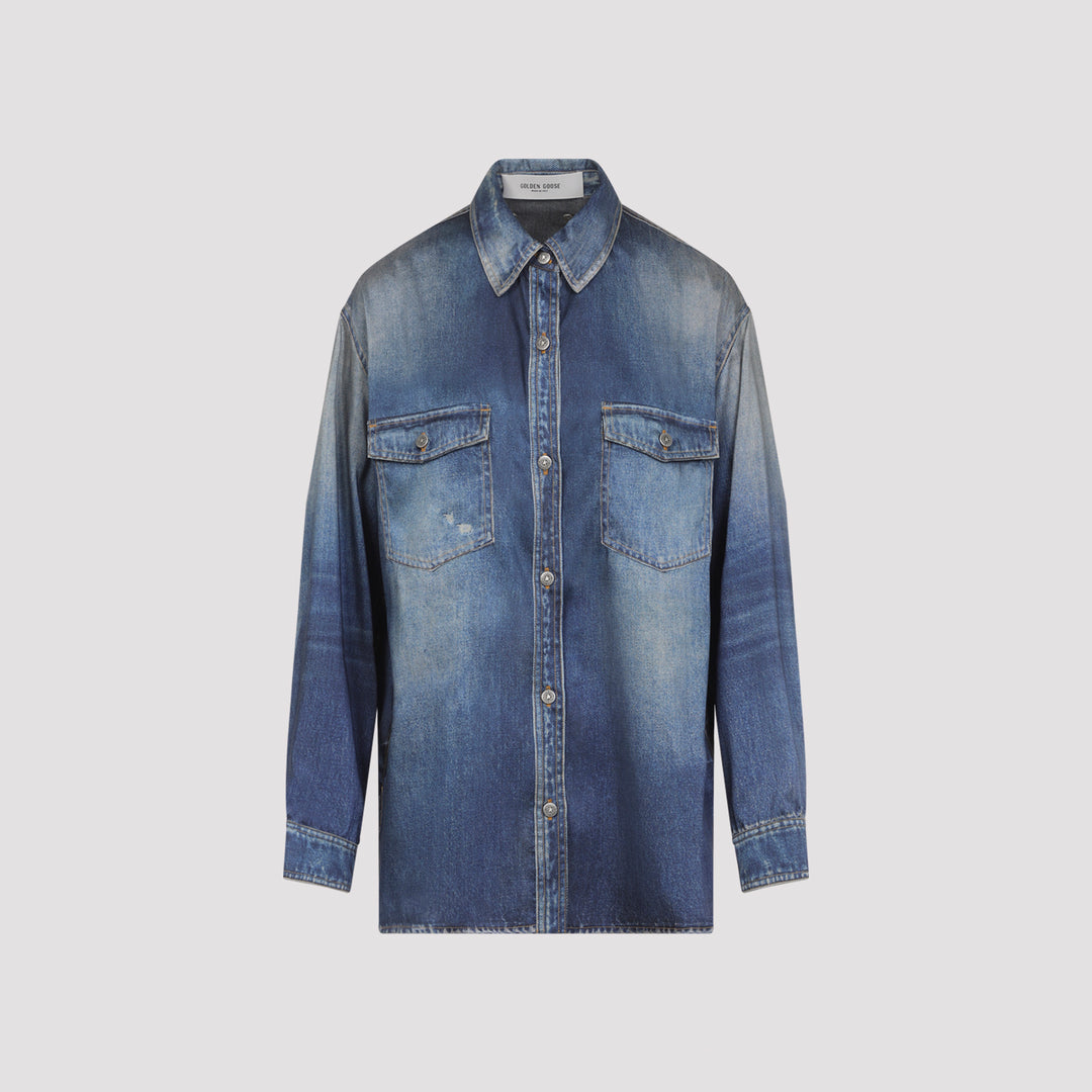 Golden Goose Shirts - Blu | 165dee54f0a7bc6b1dae0c0a003e58625aa90667