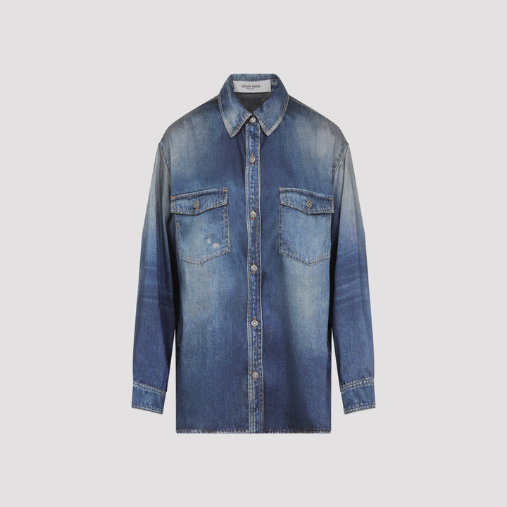 Golden Goose Shirts - Blu | 165dee54f0a7bc6b1dae0c0a003e58625aa90667