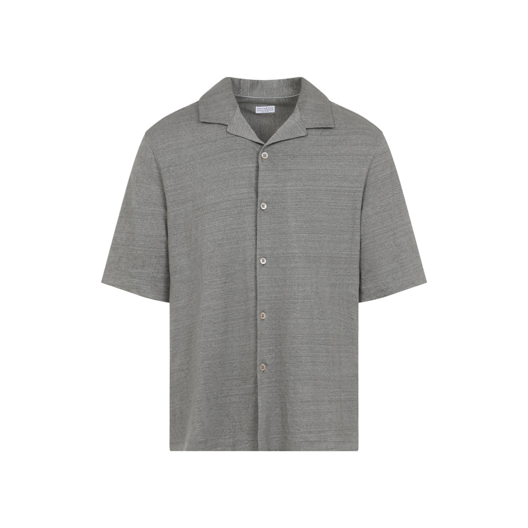 Brunello Cucinelli Shirts - Verde | e8ca58566f61e468a1f4edb649ae77002e5ffee4