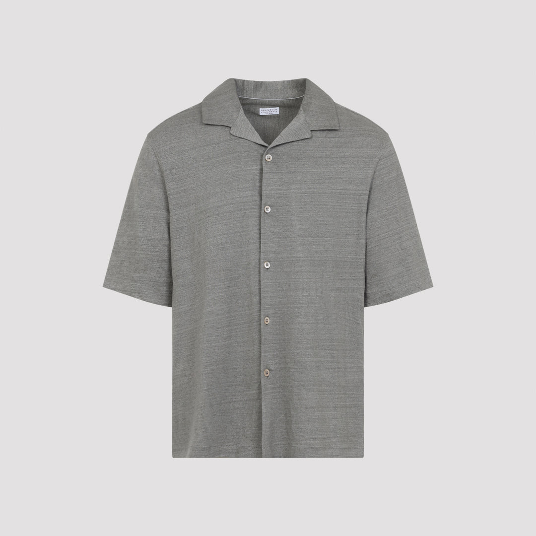 Brunello Cucinelli Shirts - Verde | cca40013499f78cd1bc21742418ab629b65c4bca