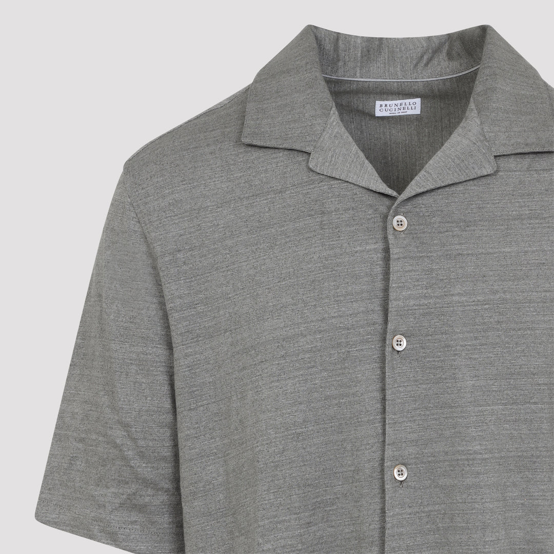 Brunello Cucinelli Shirts - Verde | 7dff6738c6c6ed998c7c17f114873355d7d1da3f