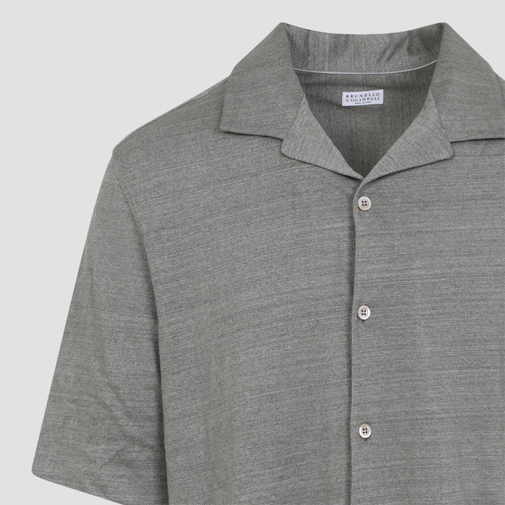 Brunello Cucinelli Shirts - Verde | 7dff6738c6c6ed998c7c17f114873355d7d1da3f