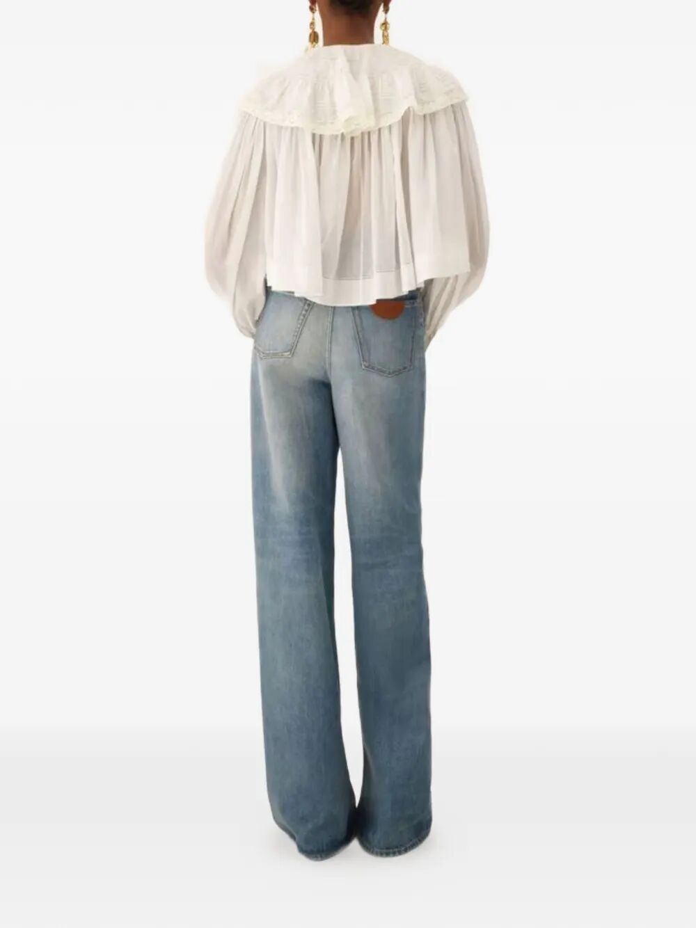 ChloÉ Top - Bianco | f842d334262f8d527958b6b27dc9ab99e4f60370