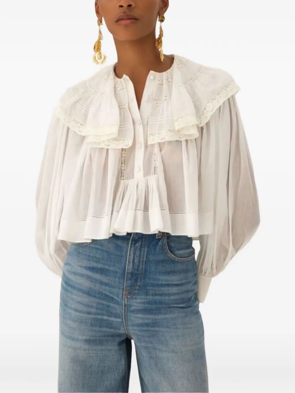 ChloÉ Top - Bianco | e2235cd3223ebf4ec5d29c4a6d1cf6f798ec10bc