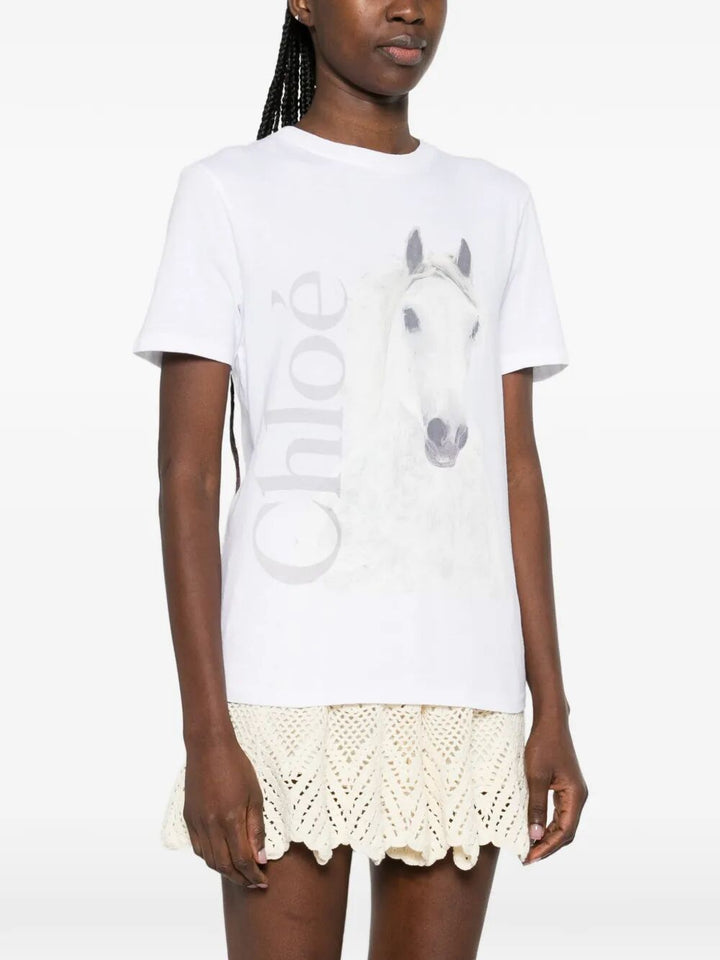 ChloÉ T-shirts - Bianco | bbba51387c42c2c2615a8854c3ad92b0bb024e7e