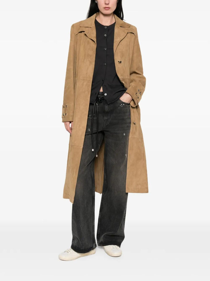 Golden Goose Trench - Nude & Neutrals | 07cfbb41cf43f0d52c38efd5ffdc0a760015dedb