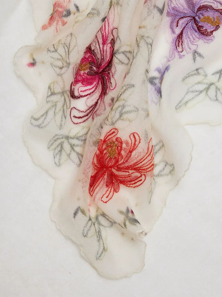 Faliero Sarti Scarves - Bianco | ec8bfcb62d52d84a27d11913104109517243ba3b