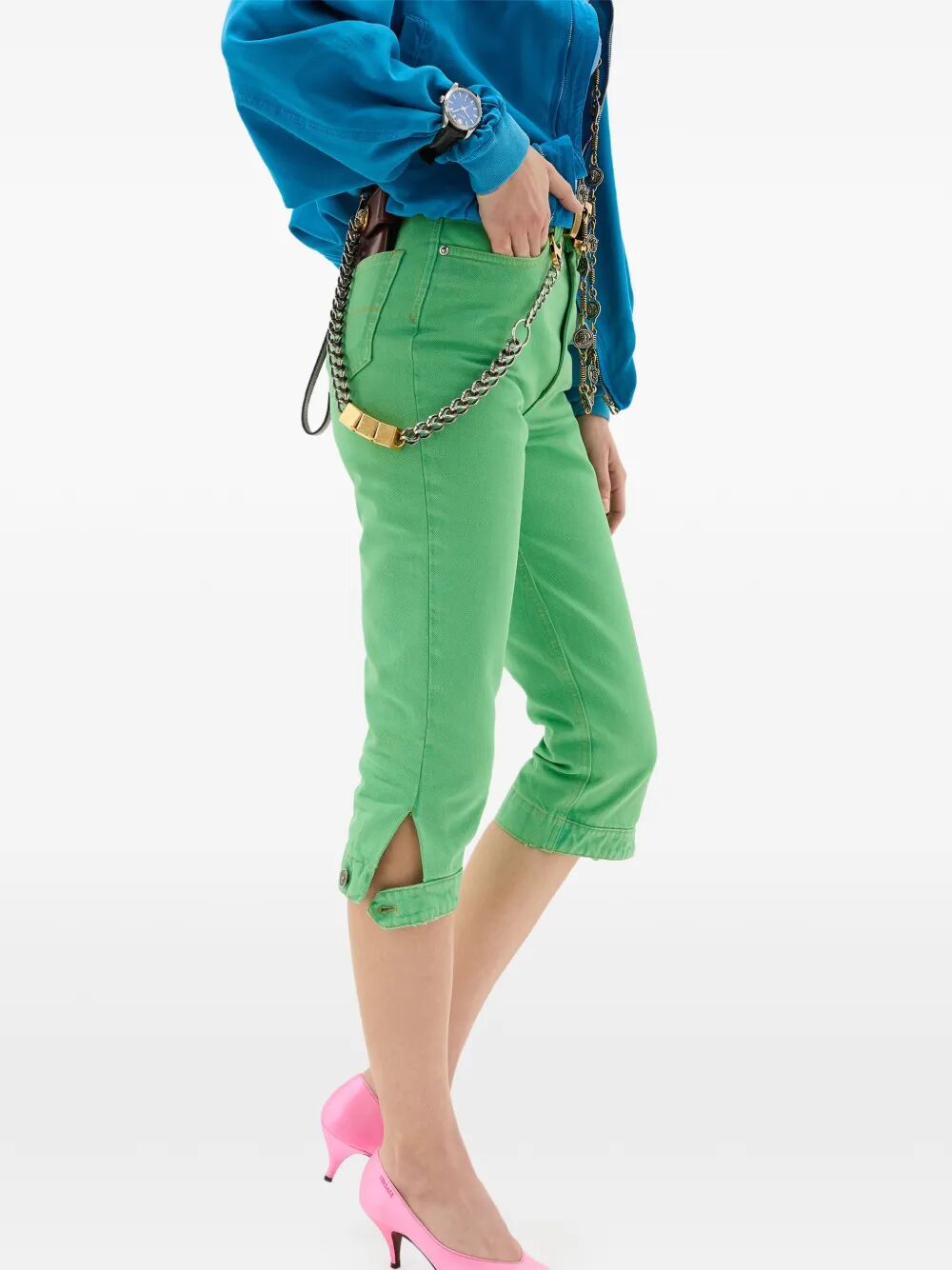 Versace Straight leg - Verde | 9bd33dd5c9a589c32f55f04cb6013a1239e94a83