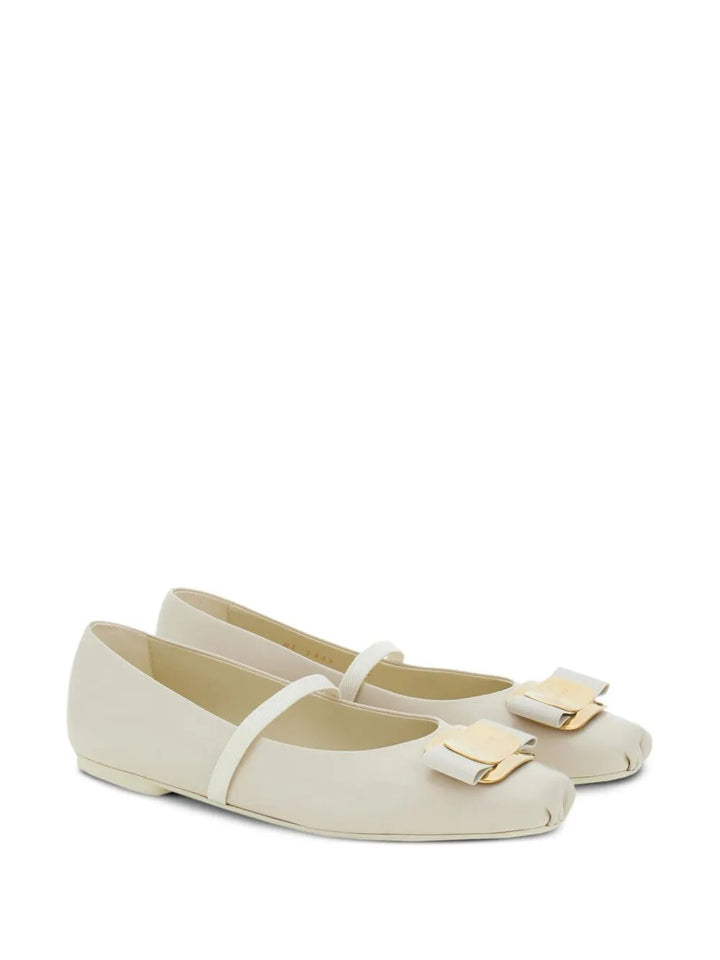 Ferragamo Ballerinas - Bianco | 698f05db46b8704c77ea0605ef2cdfce10e5d7f0