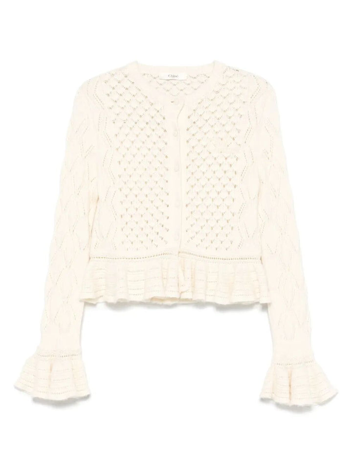 ChloÉ Top - Bianco | 629744beb90d7ee29183a72b2a8b74ff130b2e10
