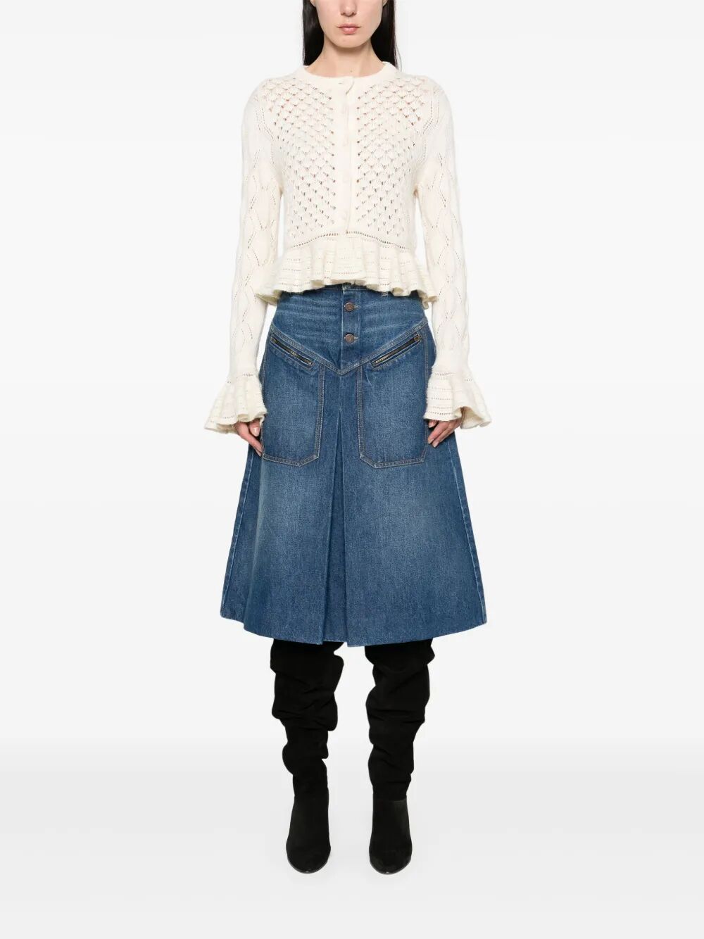 ChloÉ Top - Bianco | ff283de00dfb4e28a3d1e11854752ddd368306ad