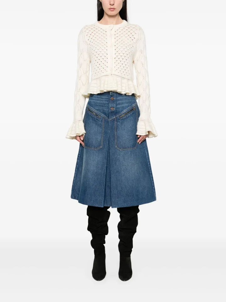 ChloÉ Top - Bianco | ff283de00dfb4e28a3d1e11854752ddd368306ad