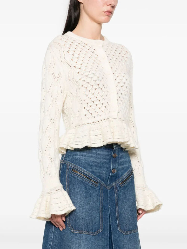 ChloÉ Top - Bianco | f2c03ca1f8b70cb146ea2cc7b842c7ffcb3aff88
