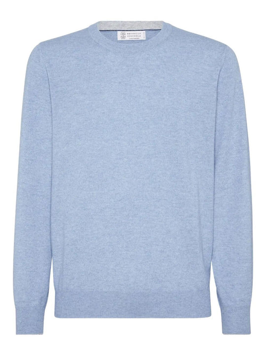 Maglia Girocollo In Cashmere