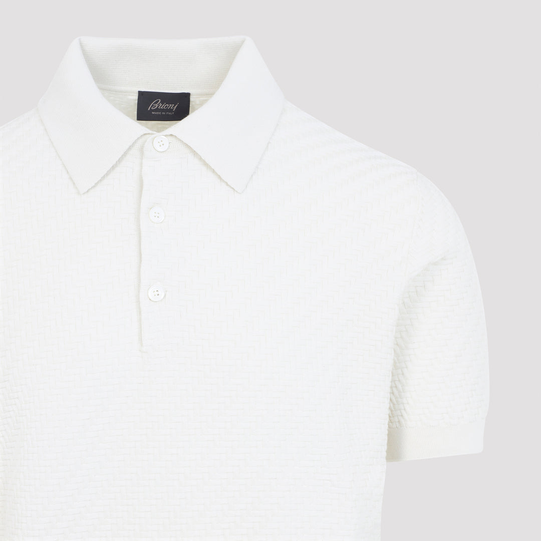 Brioni Polo - Blu | b72d74f3d42e00e85d3a61ef971cafb2d0e1d1a1