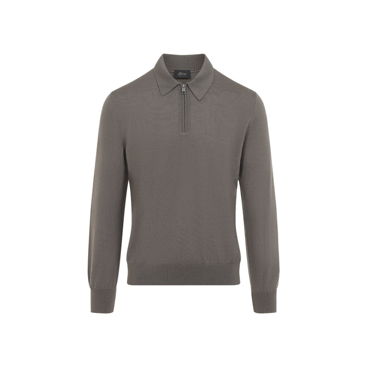 Brioni Polo - Marrone | 07c7123fc7b9d8f051da8716446a611d3807d5a6
