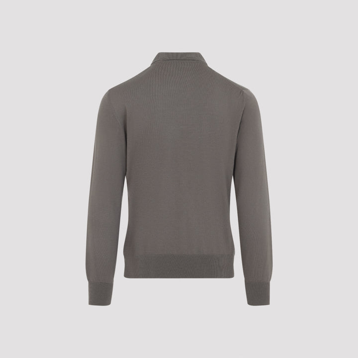 Brioni Polo - Marrone | d61771350e941b45831c855660b4d542c3e9d293