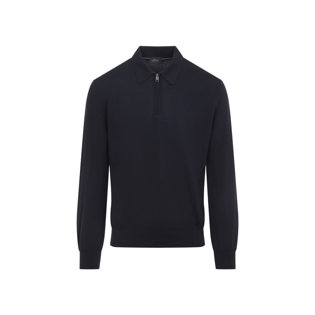 Brioni Polo - Blu | 4ab5d59beb33a76bab4d43a03fd0ac4cd15f596a