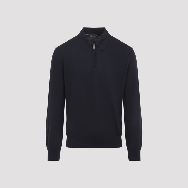 Brioni Polo - Blu | 6f6a93b10c0b9489f0fc06bea553e5a3cb23176b