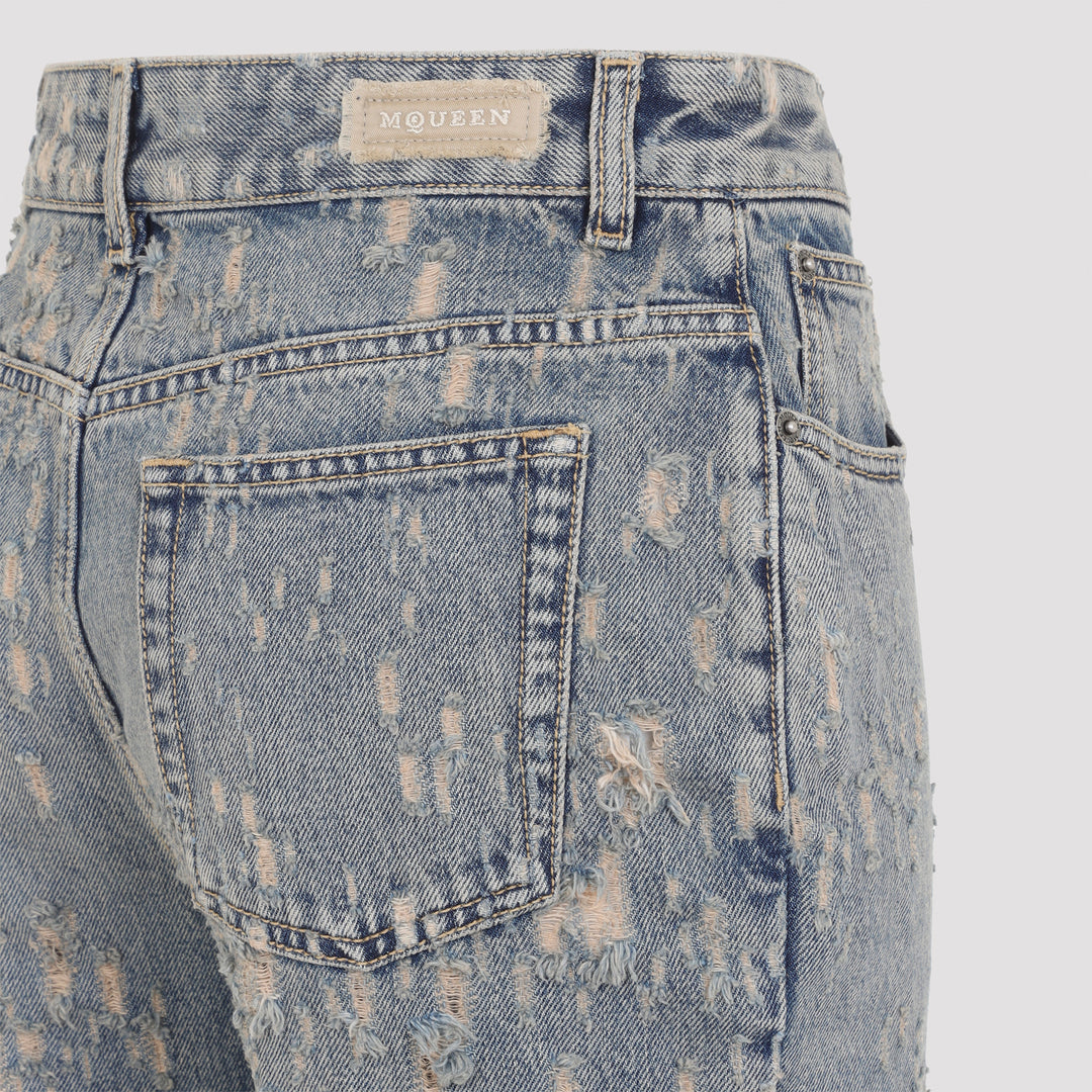 Alexander Mcqueen Jeans - Blu | d9d5d40f13f173ee47ec9478bad16e1a15e25a68