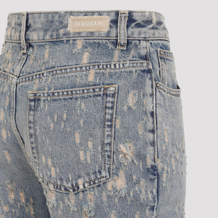 Alexander Mcqueen Jeans - Blu | d9d5d40f13f173ee47ec9478bad16e1a15e25a68