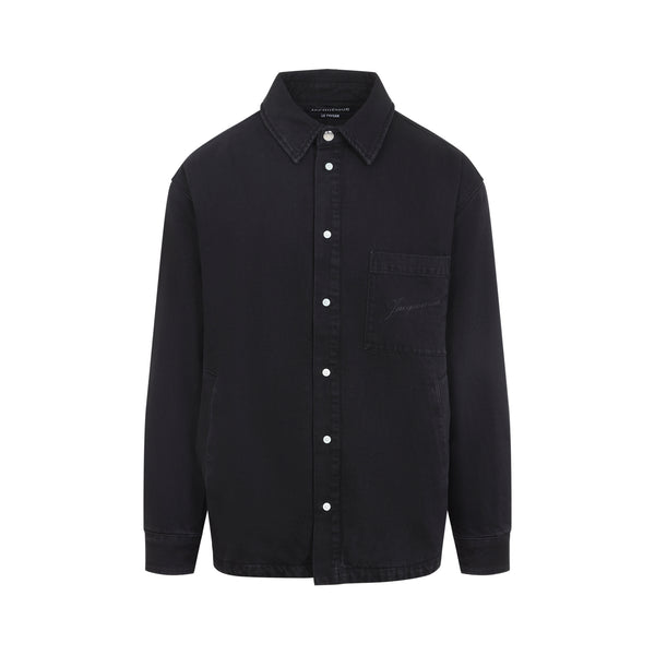 Black Boulanger Shirt Jacket