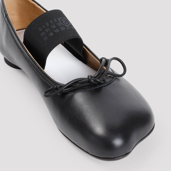 Mm6 Maison Margiela Ballerinas - Nero | 383db47b677f49b40f5df1b4b76ed1ff2804e638