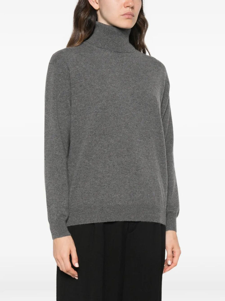 Brunello Cucinelli Turtle neck - Grey | f4cd654ff7129ad0abadefd6a885f1f2c0e3fa55