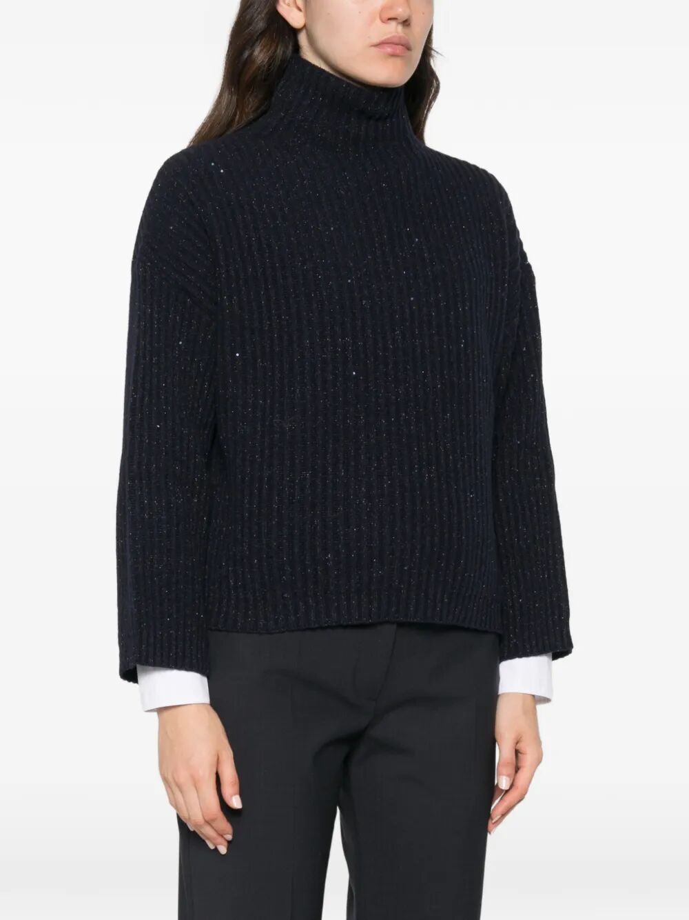Brunello Cucinelli Turtle neck - Blu | 48c0d0423636fbc7de0f740e2044e1b6acddbb5a