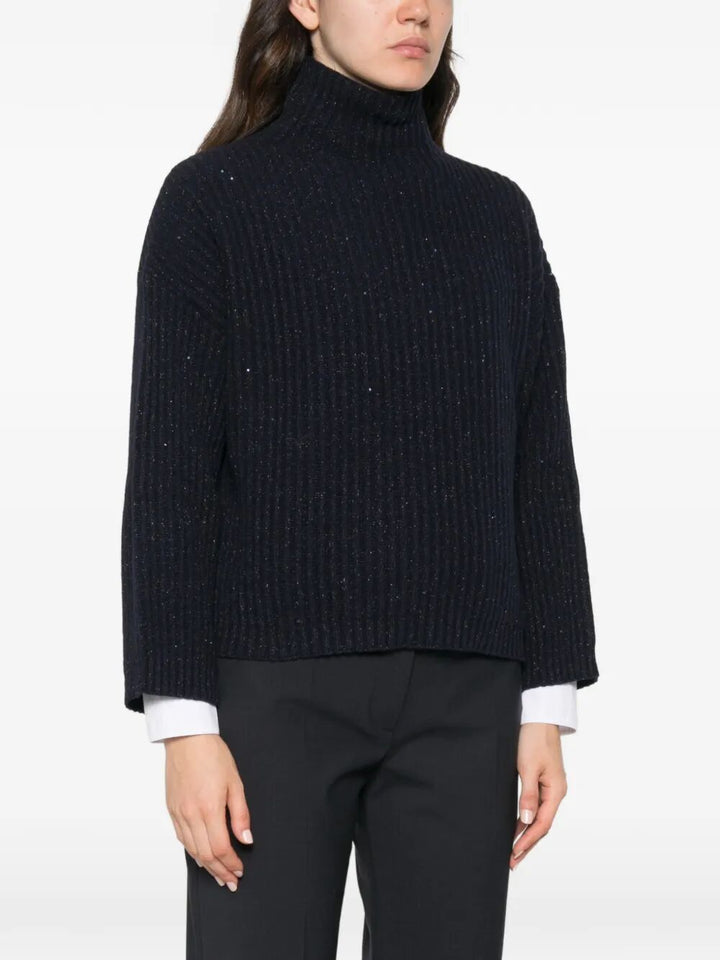 Brunello Cucinelli Turtle neck - Blu | 48c0d0423636fbc7de0f740e2044e1b6acddbb5a
