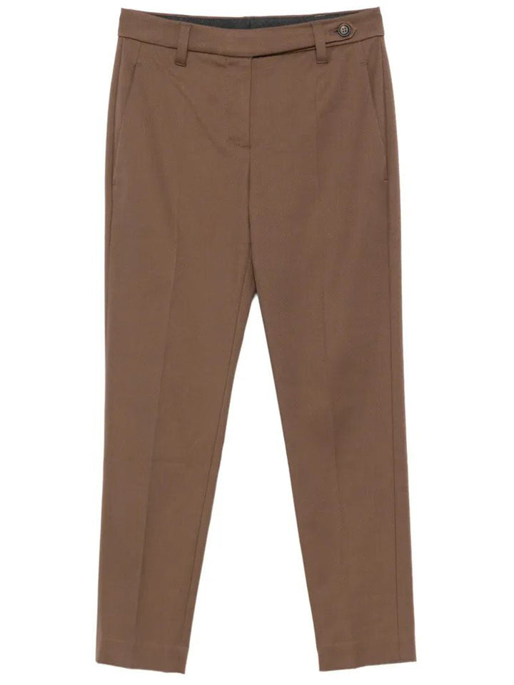 Brunello Cucinelli Tapered - Marrone | ba0da8ebd3b6bff9730516ff375df62a57f0b0cb