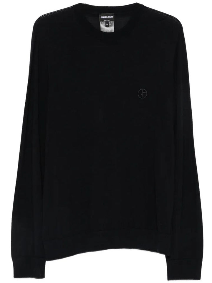 Giorgio Armani Pullover - Blu | 48f407c946679cfe8593e3b2493360f342dcd847