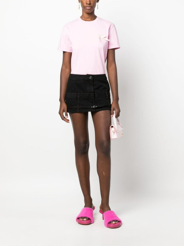 Jacquemus T-SHIRT - Pink & Purple | 6e13cf21d1f42c3c1333b8472150c559c0dc2d9d