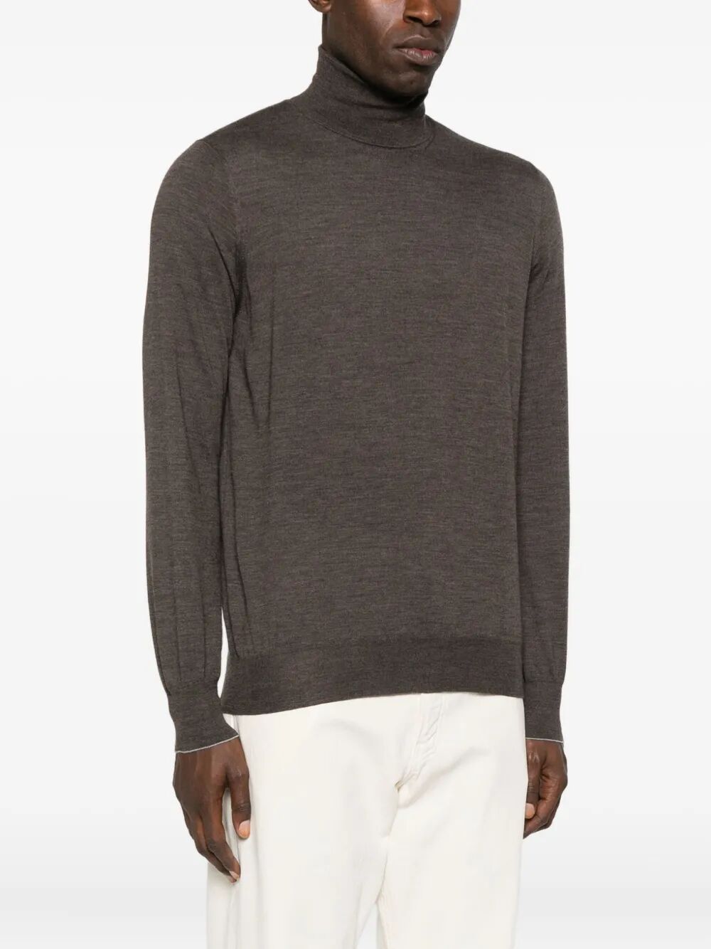 Brunello Cucinelli Turtle neck - Marrone | 850a9e696f93111b84c84ac54bcbd1cbac96a51b