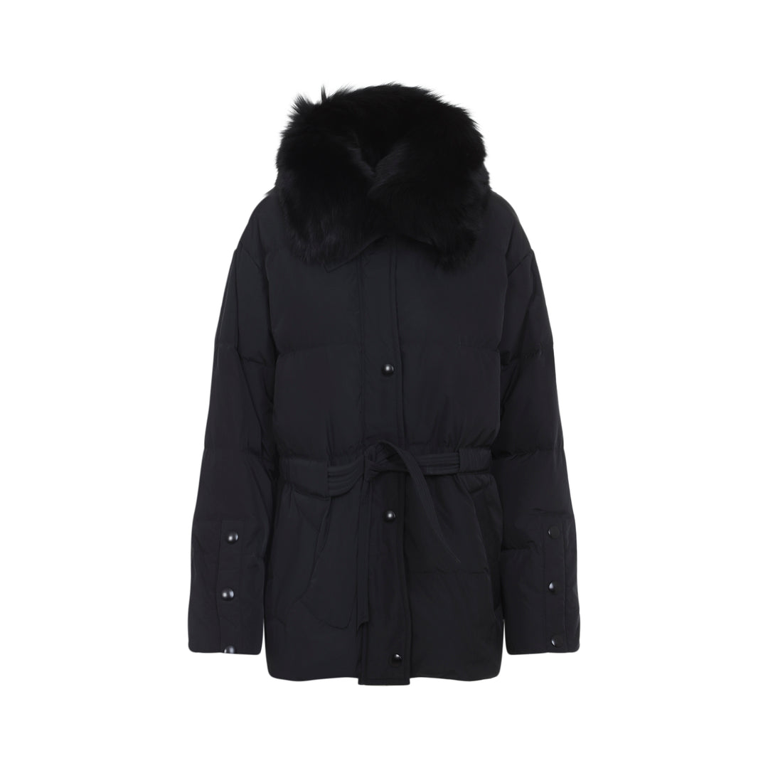 Yves Salomon Down jackets - Nero | 207e39e7ccefb32c293e3f76dc5852628396973c