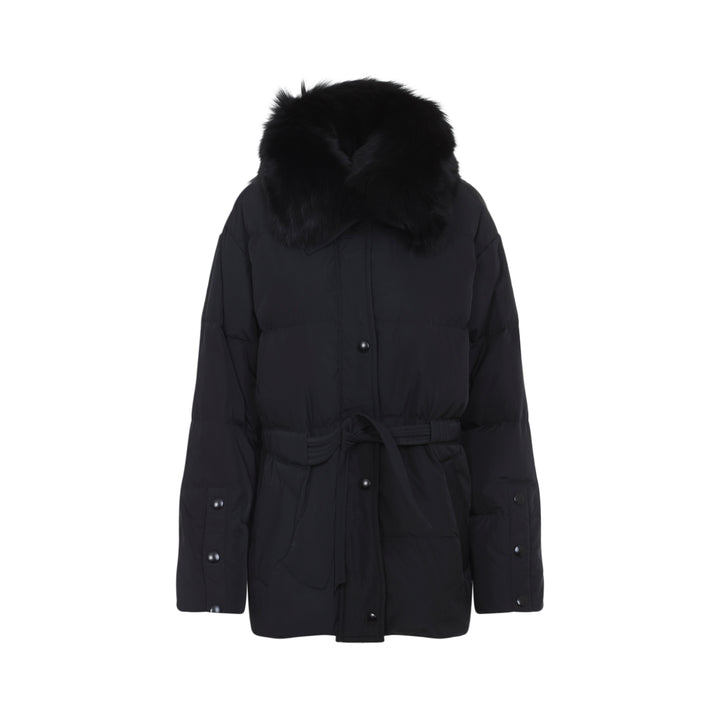 Yves Salomon Down jackets - Nero | 207e39e7ccefb32c293e3f76dc5852628396973c