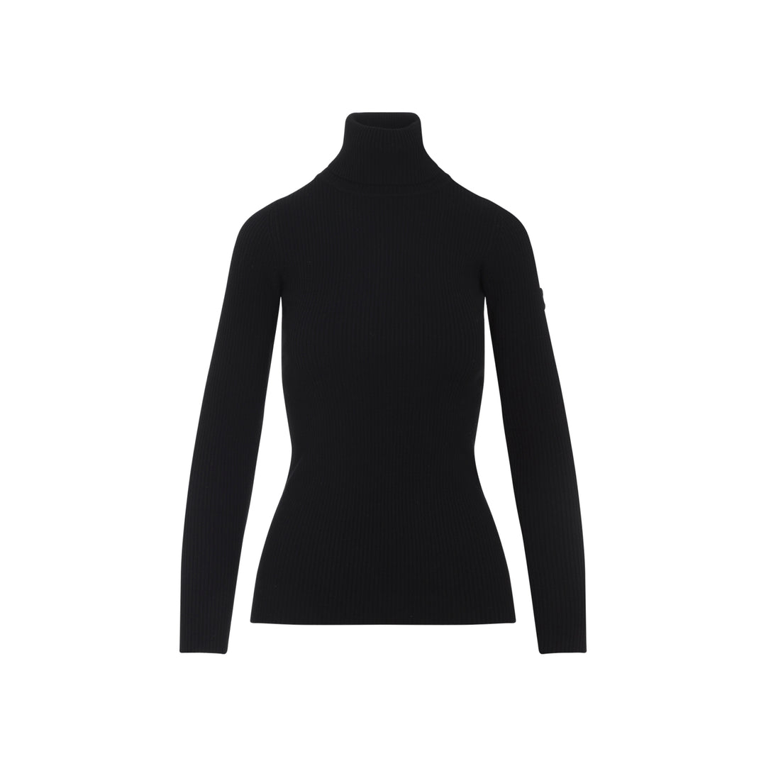 Yves Salomon Turtle neck - Nero | 558ea3729b366869ac2da1240943c4371a45033e