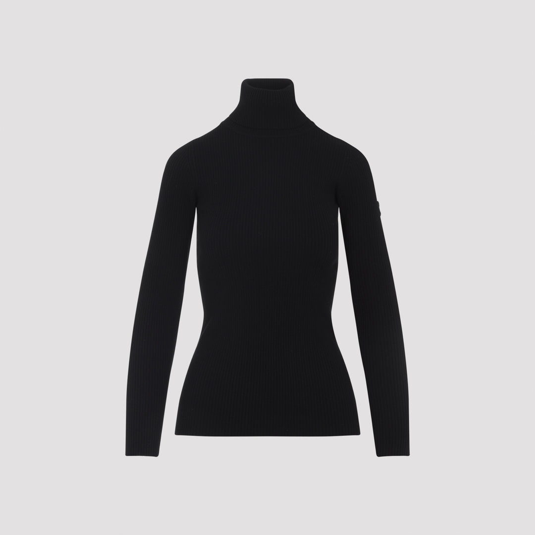 Yves Salomon Turtle neck - Nero | 27c3159a72d9fe8286c478081b50b1a7a3fe78c9