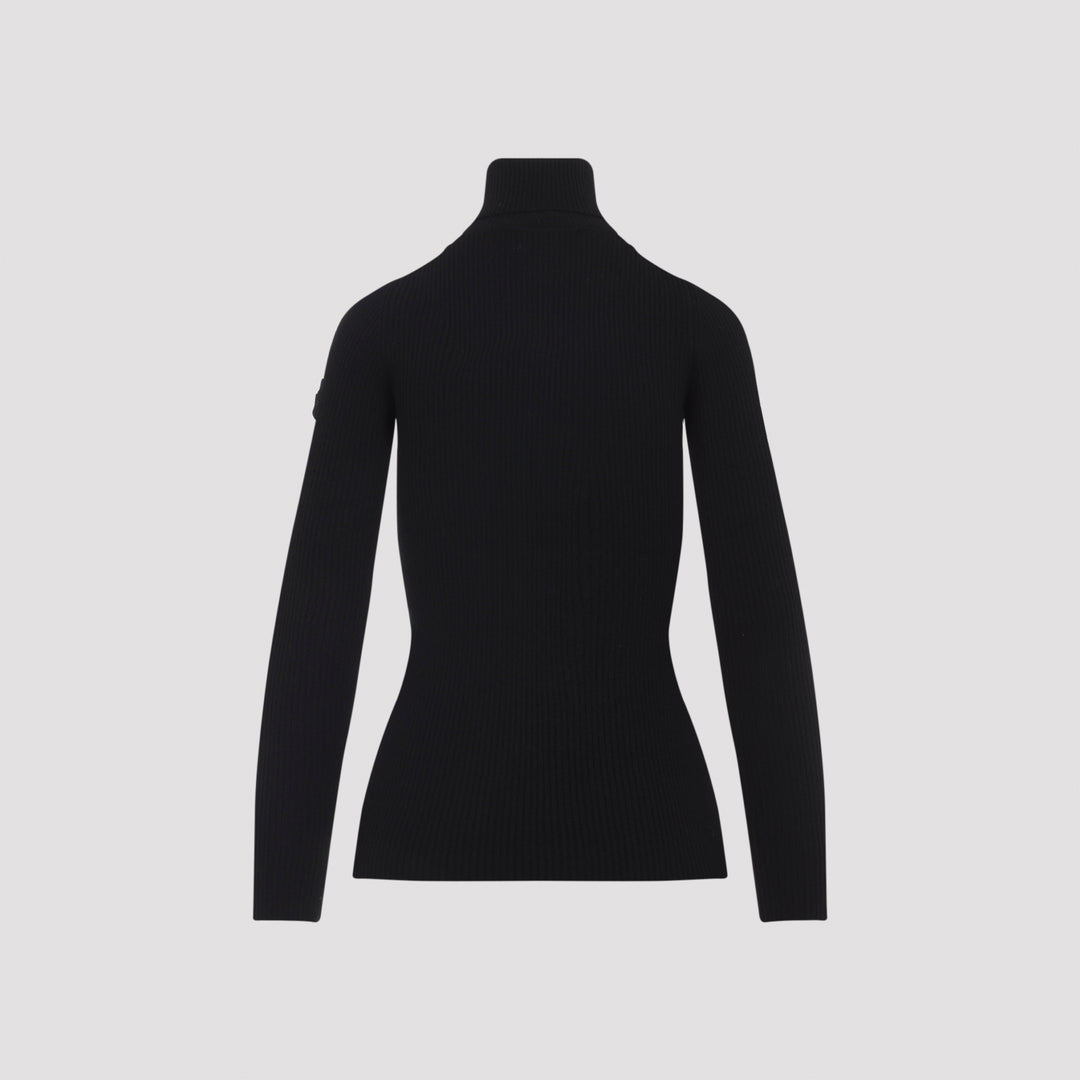 Yves Salomon Turtle neck - Nero | 98e260a81c829306de3a147fd7e5afdfb0b65369
