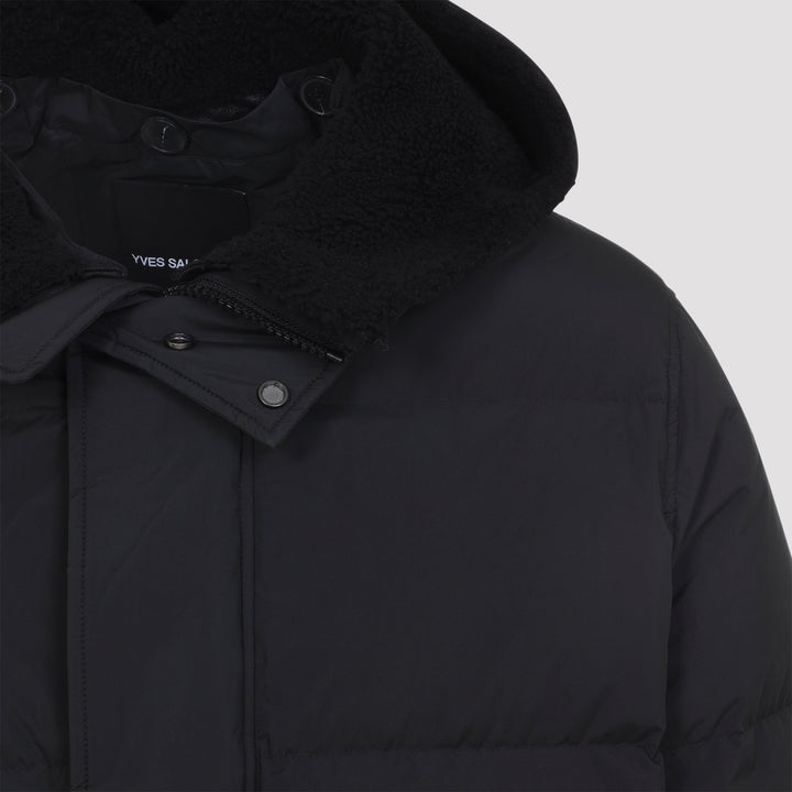 Yves Salomon Down jackets - Nero | 5590ea5dcb9f30b6002cc0b0cceb5926a9930318
