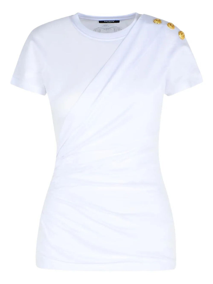 Balmain T-shirts - Bianco | 10cee287b5fe3932225e5b30a344d8bafc0e1b07