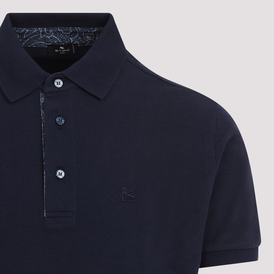 Etro Polo - Blu | 19e44ecfaa5852a3597986f9317aefc322bb3526