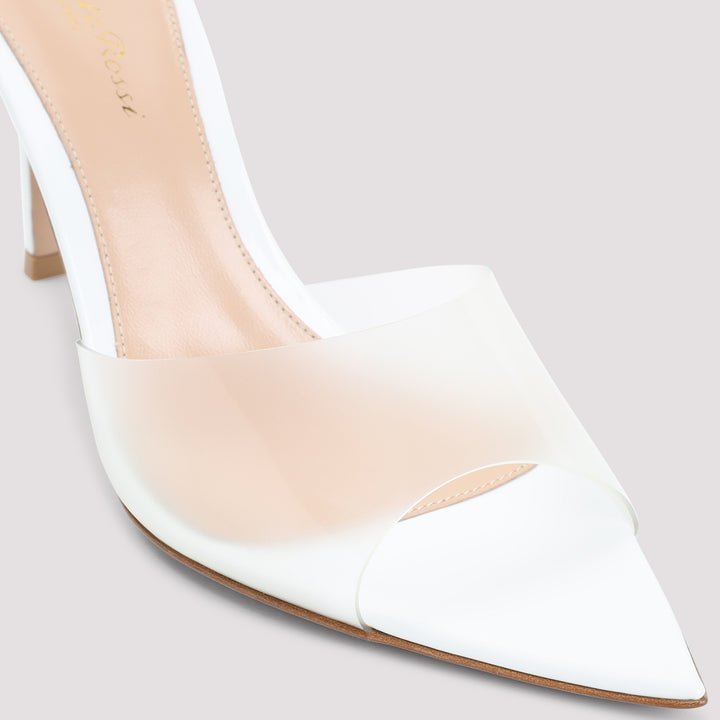 Gianvito Rossi Mules - Bianco | dbf63b77aaa0135ee6ba62bb030114777a2a8006