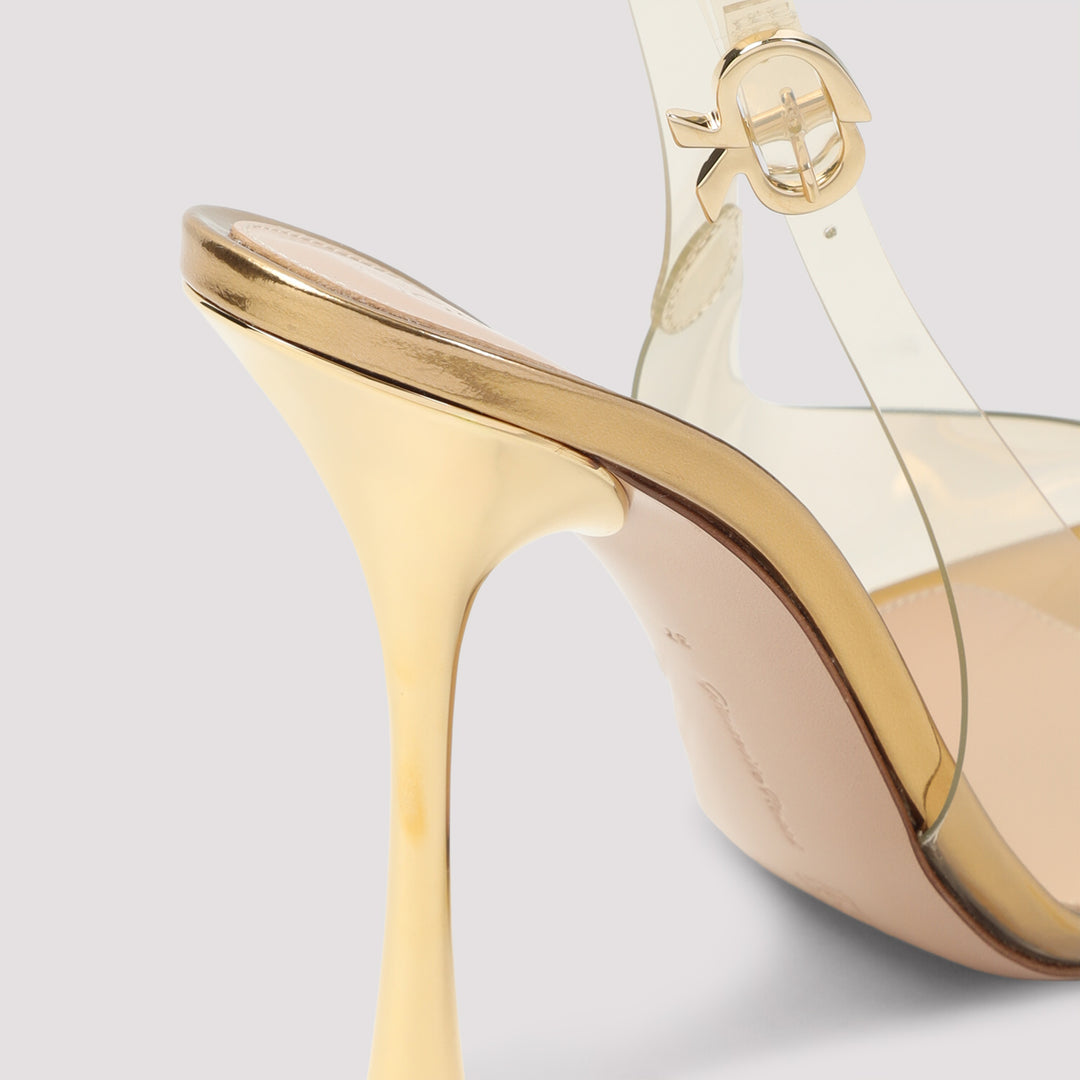 Gianvito Rossi Decollete - Metallic | 8974d5b20afb0f599399f0f439d286e500b3f3c9