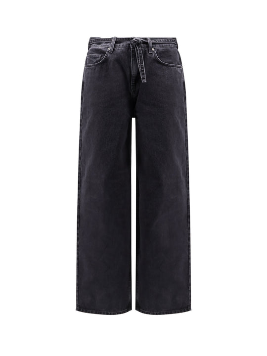 Relaxed Fit Denim Trousers