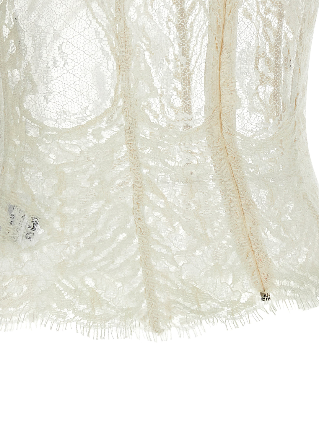 Magda Butrym 01 Top - Bianco | 8b9d9f27f9afb1798961d32bf49a752238443d67